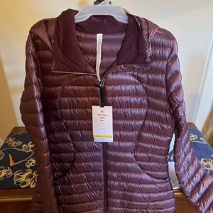Lululemon brand new with tags packet down jacket size 10